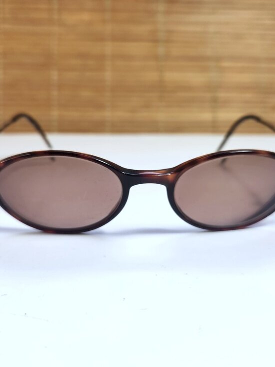 Moschino Accessories - Vintage Moschino M 3539-V Tortoise Eyeglass Frame Front Only Parts Repair Salvag